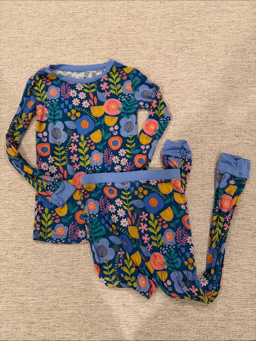 Little Sleepies Floral Pajama Set